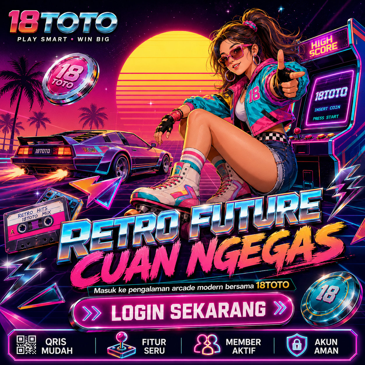 18toto jual sepatu online bisa request warna custom 18TOTO - bola togel berputar angka berkilau